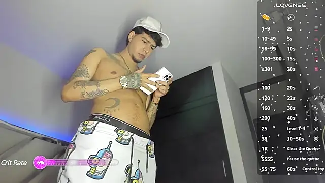 zack isaac777 online show from March 6, 2025, 9:09 pm