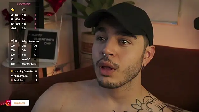 Arkaikomz online show from February 16, 2025, 10:21 pm