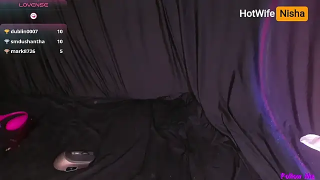 HotWifeNisha online show from October 5, 2025, 1:04 am