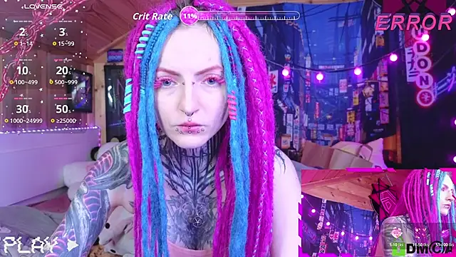 NekoCyber online show from September 24, 2025, 5:22 am