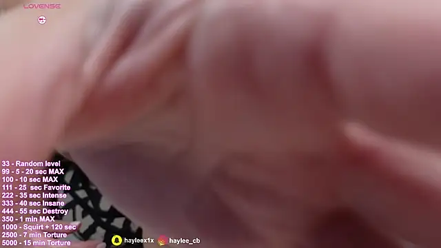 hayleex x online show from October 11, 2025, 5:44 pm