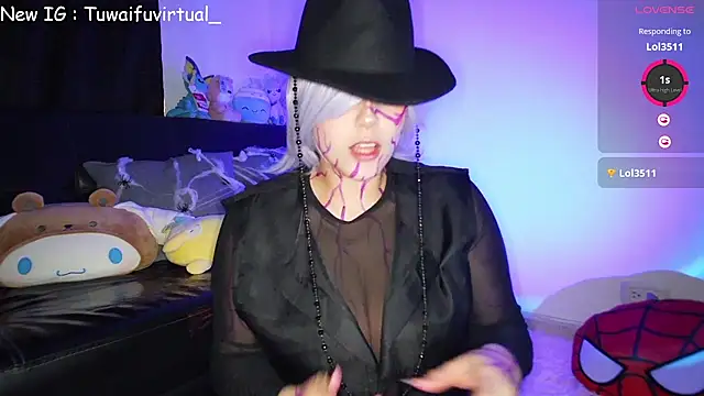 TuWaifuVirtual1 online show from November 1, 2025, 12:34 am