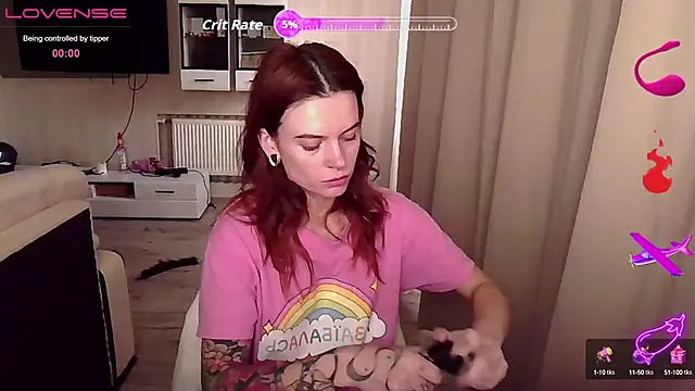 RinaDevil online show from September 12, 2025, 7:08 am