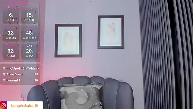 LauraAristizabal online show from January 29, 2025, 7:53 pm