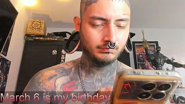 Snapshot of DEATHINK666XX chatting on March 3, 2025, 4:03 pm DEATHINK666XX online show from March 3, 2025, 4:03 pm