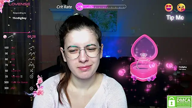 Aminabeatris online show from March 6, 2025, 6:30 am