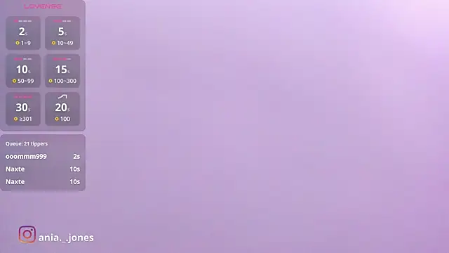 Ania jones online show from December 27, 2024, 11:10 pm