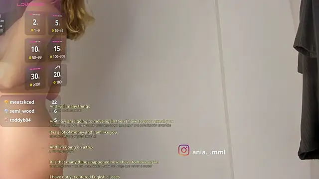 Ania jones online show from March 20, 2025, 12:19 am