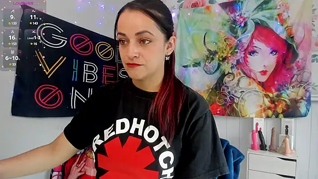 LovelyAzucena online show from March 13, 2025, 2:44 pm