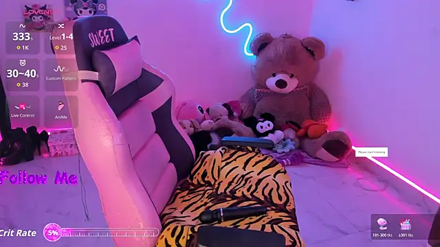 AshantiiSweet online show from November 14, 2025, 12:20 am