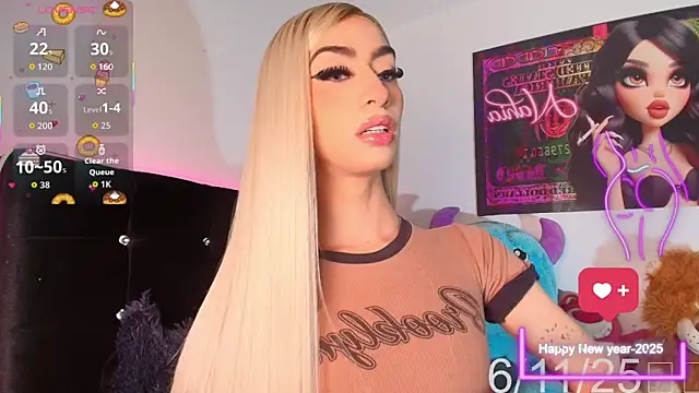 NahiaFox online show from November 6, 2025, 12:17 pm