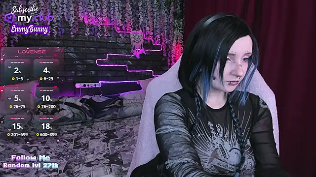 EmmyBunny online show from February 23, 2025, 3:18 pm