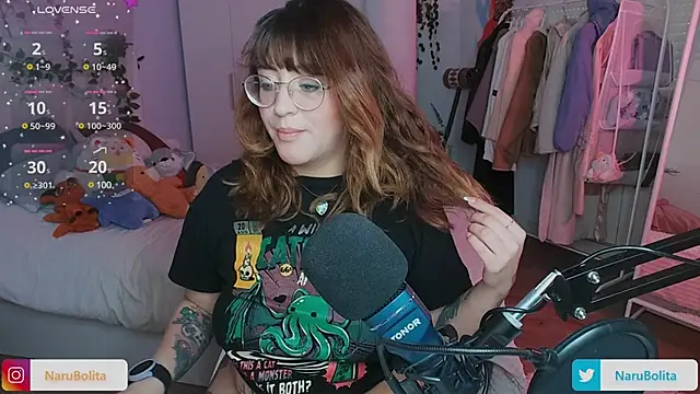 Snapshot of NaruBolita chatting on January 23, 2025, 12:19 pm NaruBolita online show from January 23, 2025, 12:19 pm