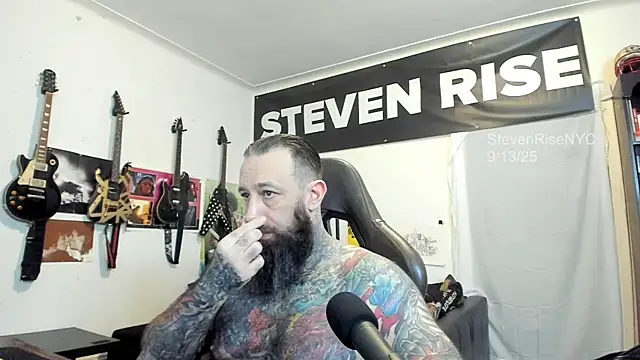 StevenRiseNYC online show from September 13, 2025, 2:06 pm