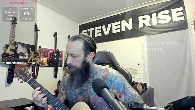 StevenRiseNYC online show from November 12, 2025, 2:56 am