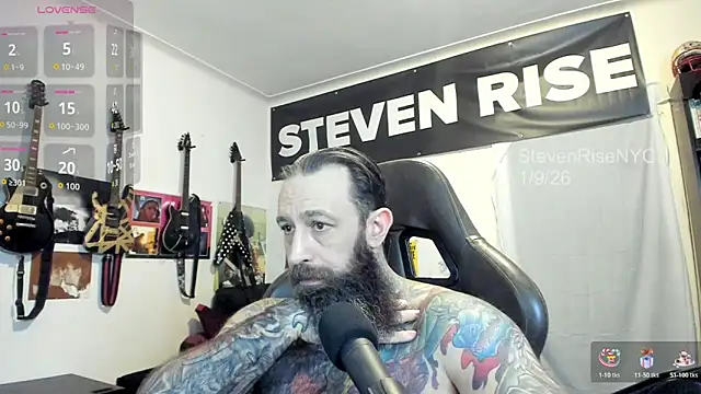StevenRiseNYC online show from January 10, 2026, 1:29 am
