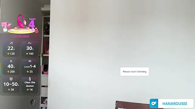 hanarousse online show from September 19, 2025, 1:34 pm